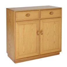 Ercol Windsor 2 Door High Sideboard Ercol Windsor 2 Door High Sideboard