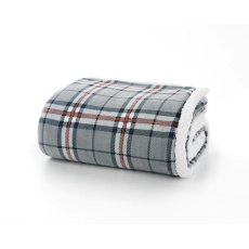 Deyongs Thomson Grey Sherpa Reverse Fleece Throw Deyongs Thomson Grey Sherpa Reverse Fleece Throw