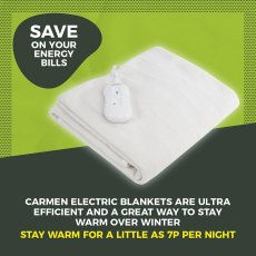 Carmen Full Size King Size Heated Underblanket