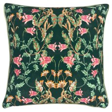 Evans Lichfield Heritage Bell Flowers Cushion Viridian Evans Lichfield Heritage Bell Flowers Cushion Viridian