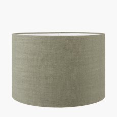 Edward Pistachio Linen Cylinder Shade Edward Pistachio Linen Cylinder Shade
