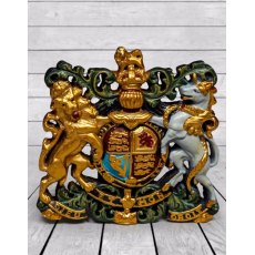 Medium Coloured Coat of Arms Wall Plaque