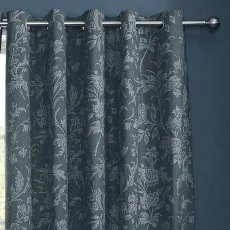 Laura Ashley Lloyd Midnight Curtains