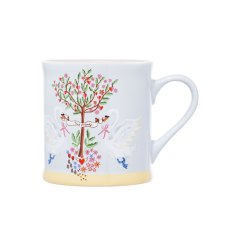 Cath Kidston Oh My Heart Swans Mollie Mug Cath Kidston Oh My Heart Swans Mollie Mug