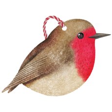 Glick Robins Pack of 6 Gift Tags