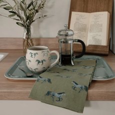 Sophie Allport Grey Horse Set of 2 Tea Towels