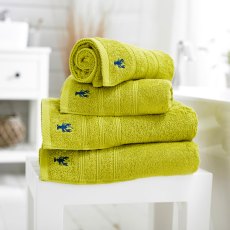 Lobster Creek Kaleidoscope Lime Towels