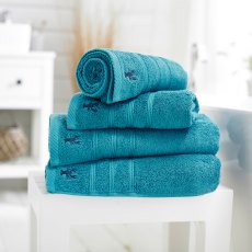 Lobster Creek Kaleidoscope Turquoise Towels