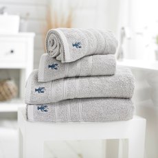 Lobster Creek Kaleidoscope Silver Towels