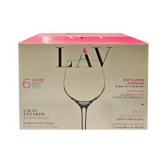 LAV Fame 395cc Set of 6 Wine Glasses