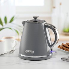 Daewoo Stirling 1.7L Pyramid Kettle Grey