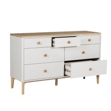 Anders Cashmere Wide 7 Drawer Chest