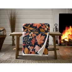 Deyongs Autumn Leaves Spice Biscuit Throw