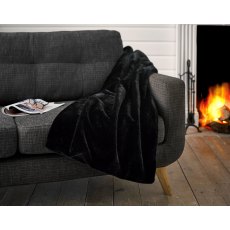 Lyndon Co Ashford Throw 130x180cm Black