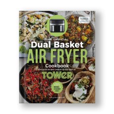 Tower Hard Cover Dual Basket Air Fryer Recipe Book Tower Hard Cover Dual Basket Air Fryer Recipe Book