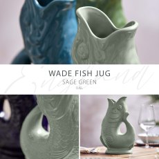 Wade Fish Jug in Sage