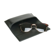 Alice Wheeler Nappa Rome Glasses Case Black