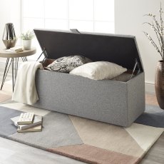 Plain Upholsteted Storage Box