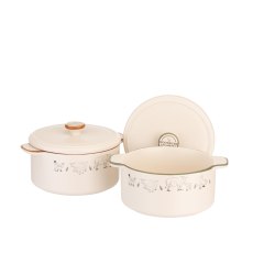 Woodbury Lane 2 Set of Mini Casserole Dishes