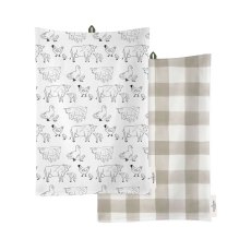 Woodbury Lane 2 Set of Tea Towels Woodbury Lane 2 Set of Tea Towels