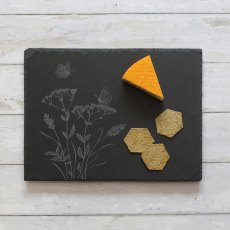 Tradestock Butterflies Slate Serving Board