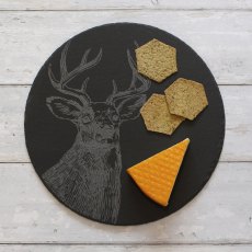 Tradestock Stag Slate Serving Board