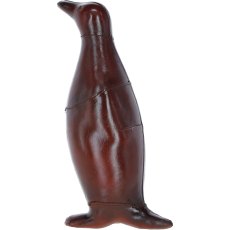 Leather Penguin Doorstop