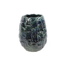 Felicitas Round Dark Blue Vase