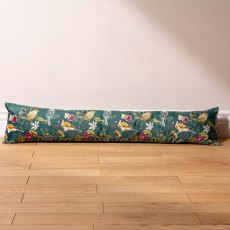 Midnight Garden Teal Bird Draught Excluder