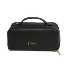 Alice Wheeler Black Mini Train Case