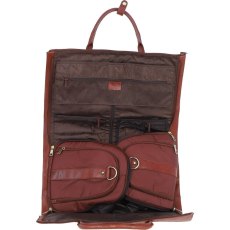 Ashwood Leather Tan Holdall With Detachable Shoulder Strap