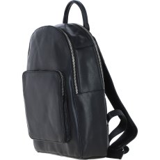 Ashwood Leather Black Rucksack