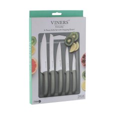 Viners Everyday 5 Piece Knife and Board Set