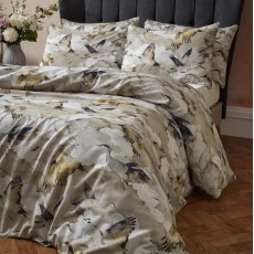 Edinburgh Weavers Flyway Natural Duvet Cover Set