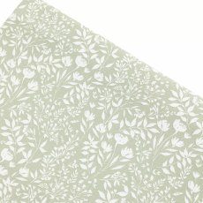 Gallery Direct Sage Floral Table Runner