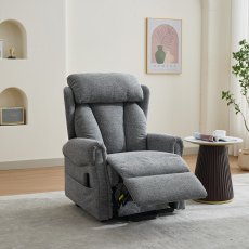 Georgia Dual Motor Lift & Rise Chair in Grey