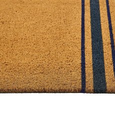 My Mat Coir Navy Border Stripe 45x75cm