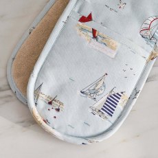 Sophie Allport Coastal Boats Double Oven Glove