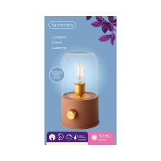 Kaemingk LED Rechargeable Indoor Camp Light Terracotta