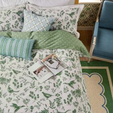 Joules Festival Pheasants Duvet Cover Set Green