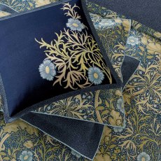 Morris & Co Seaweed Cushion 50X50cm Cobalt