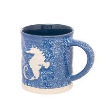 Siip Wax Resist Seahorse Mug