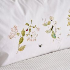 Sophie Allport Wild Floral Green Oxford Pillowcase Pair