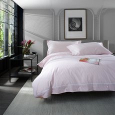 The Lyndon Company Southport Rose and White Duvet Set