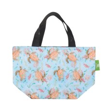 Eco Chic Sea Turtle Insulated Foldable Lunch Bag