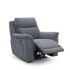 Noah Power Recliner Chair in Milan Anthracite