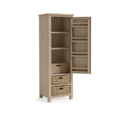 Cottage Collection Larder Unit in Oak