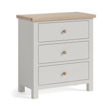 Cottage Collection 3 Drawer Chest in Grey Cottage Collection 3 Drawer Chest in Grey