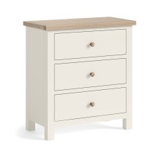 Cottage Collection 3 Drawer Chest in Coconut Cottage Collection 3 Drawer Chest in Coconut