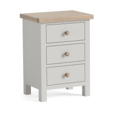 Cottage Collection Bedside Table in Grey Cottage Collection Bedside Table in Grey